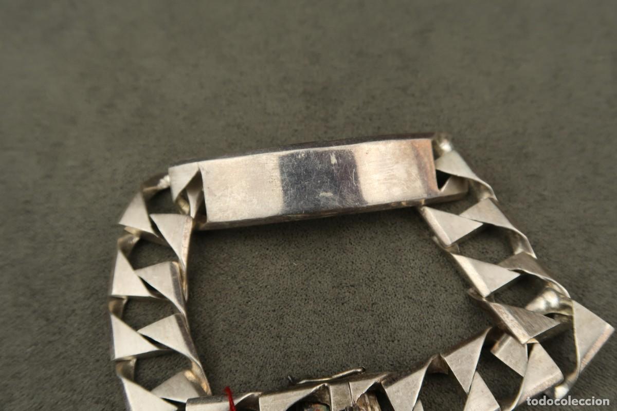 Joyeria: Antigua Pulsera de Plata - Foto 2