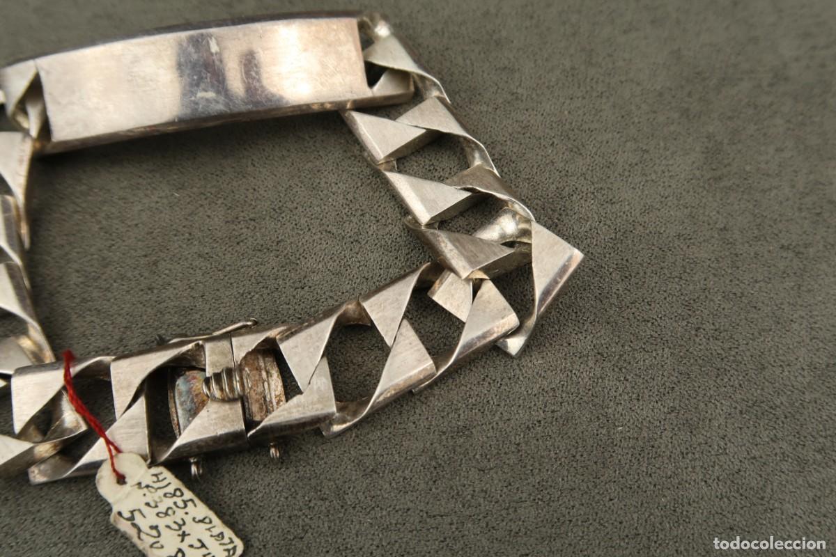 Joyeria: Antigua Pulsera de Plata - Foto 5