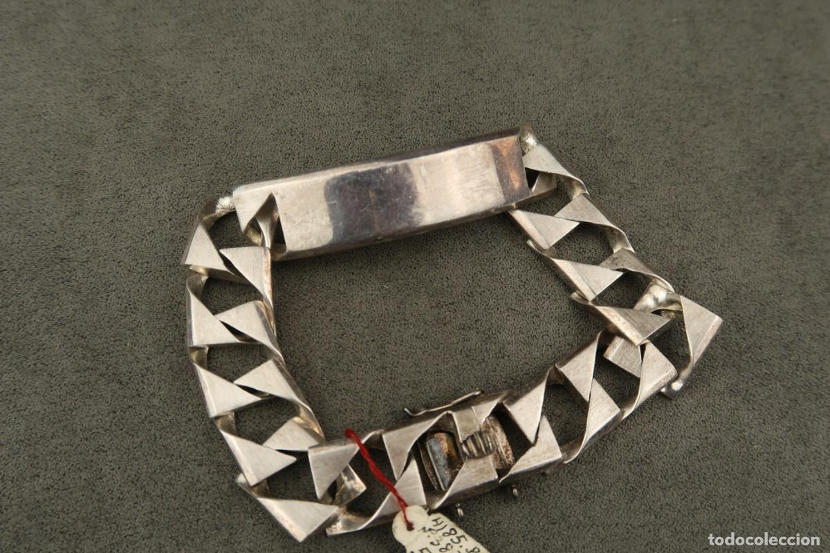 Joyeria: Antigua Pulsera de Plata - Foto 6