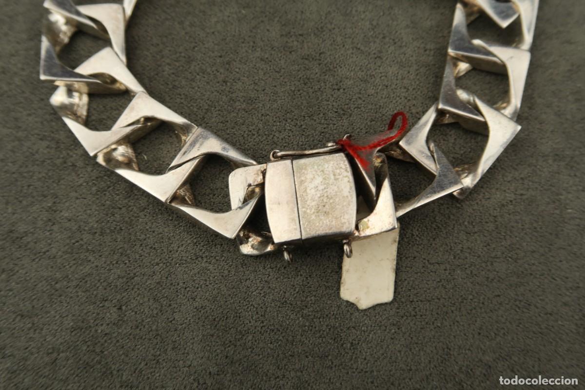 Joyeria: Antigua Pulsera de Plata - Foto 10