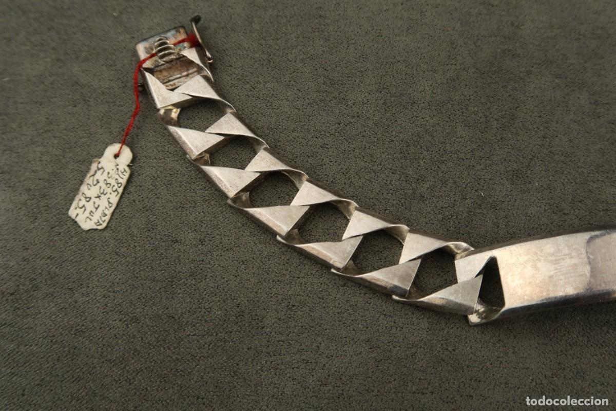Joyeria: Antigua Pulsera de Plata - Foto 12