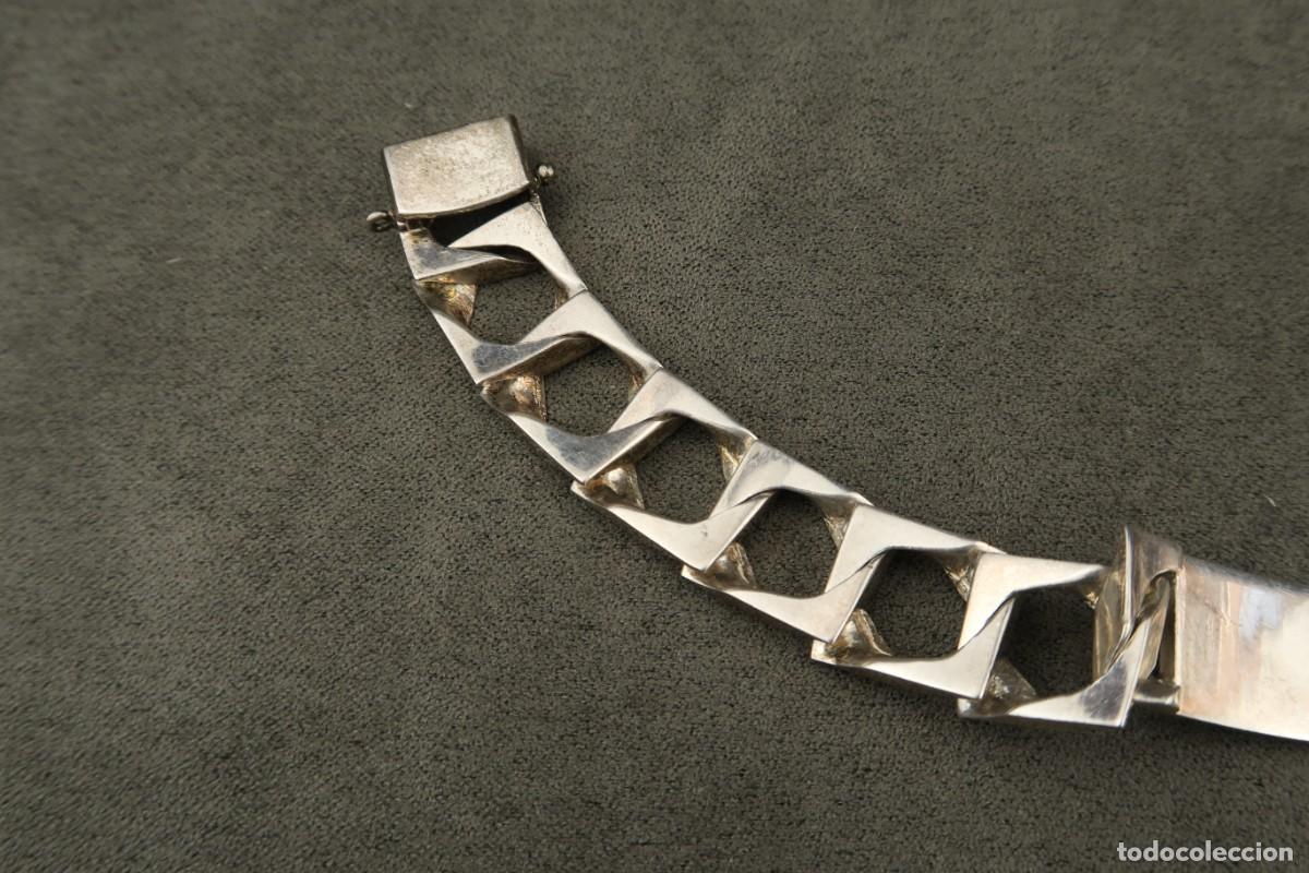 Joyeria: Antigua Pulsera de Plata - Foto 17