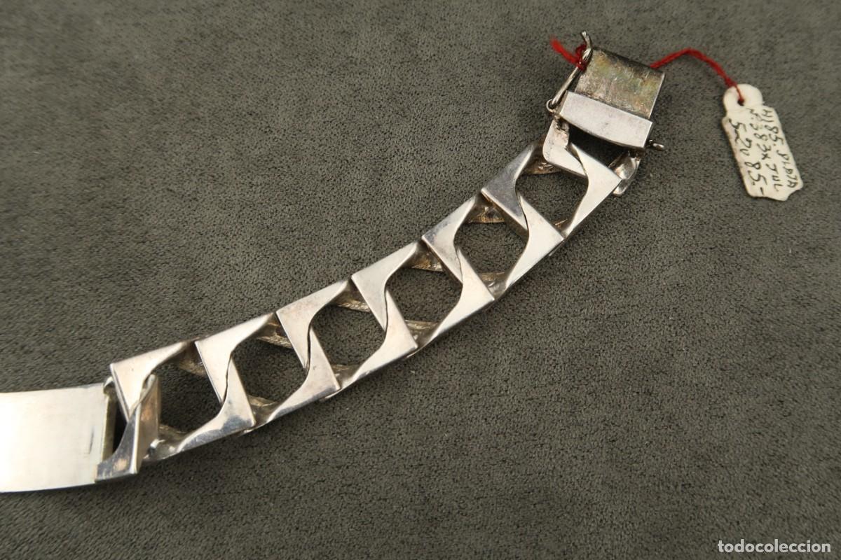 Joyeria: Antigua Pulsera de Plata - Foto 19