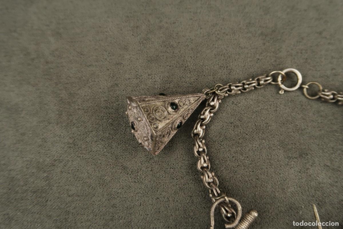 Joyeria: Antigua Pulsera de Plata Persa - Foto 3
