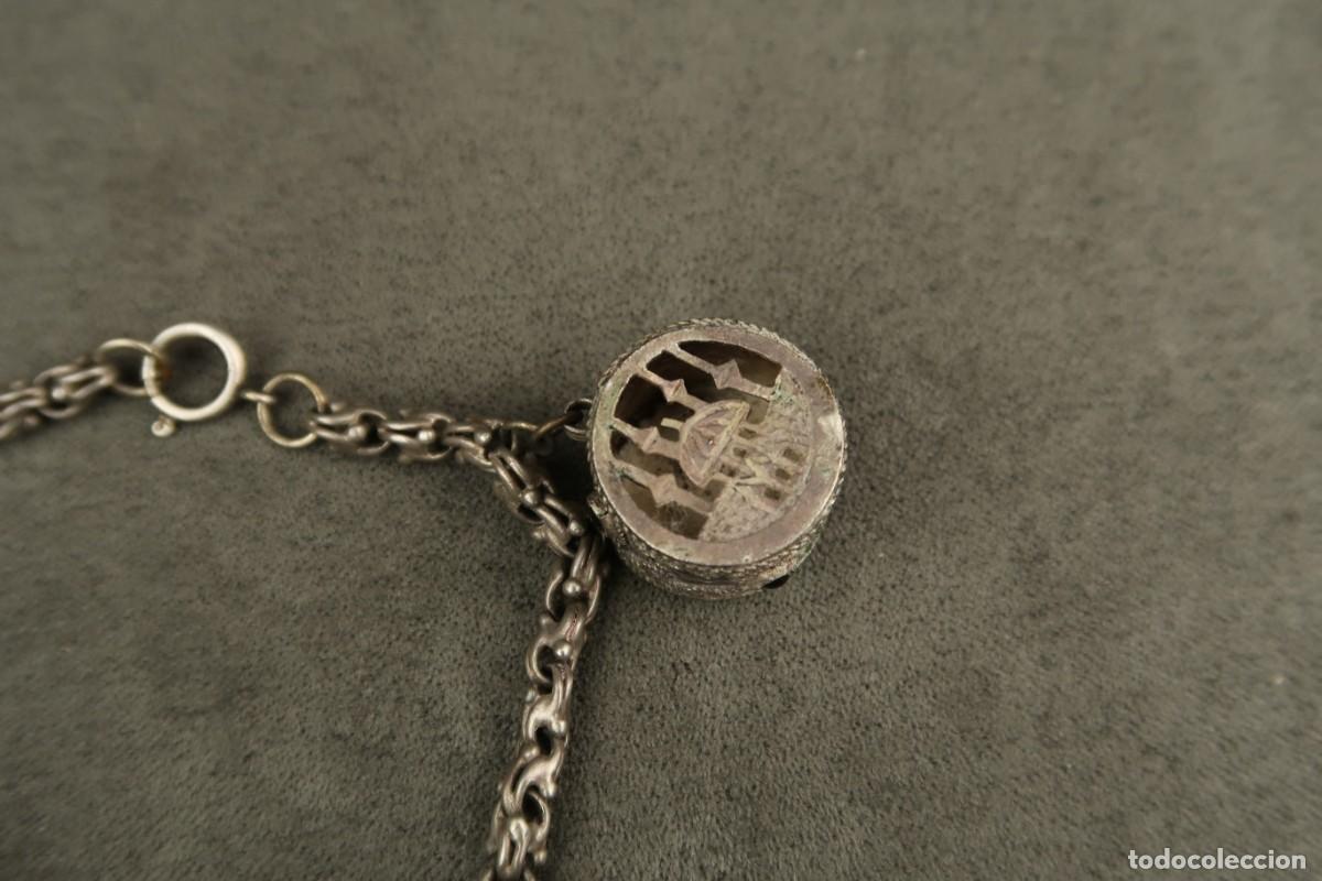 Joyeria: Antigua Pulsera de Plata Persa - Foto 4