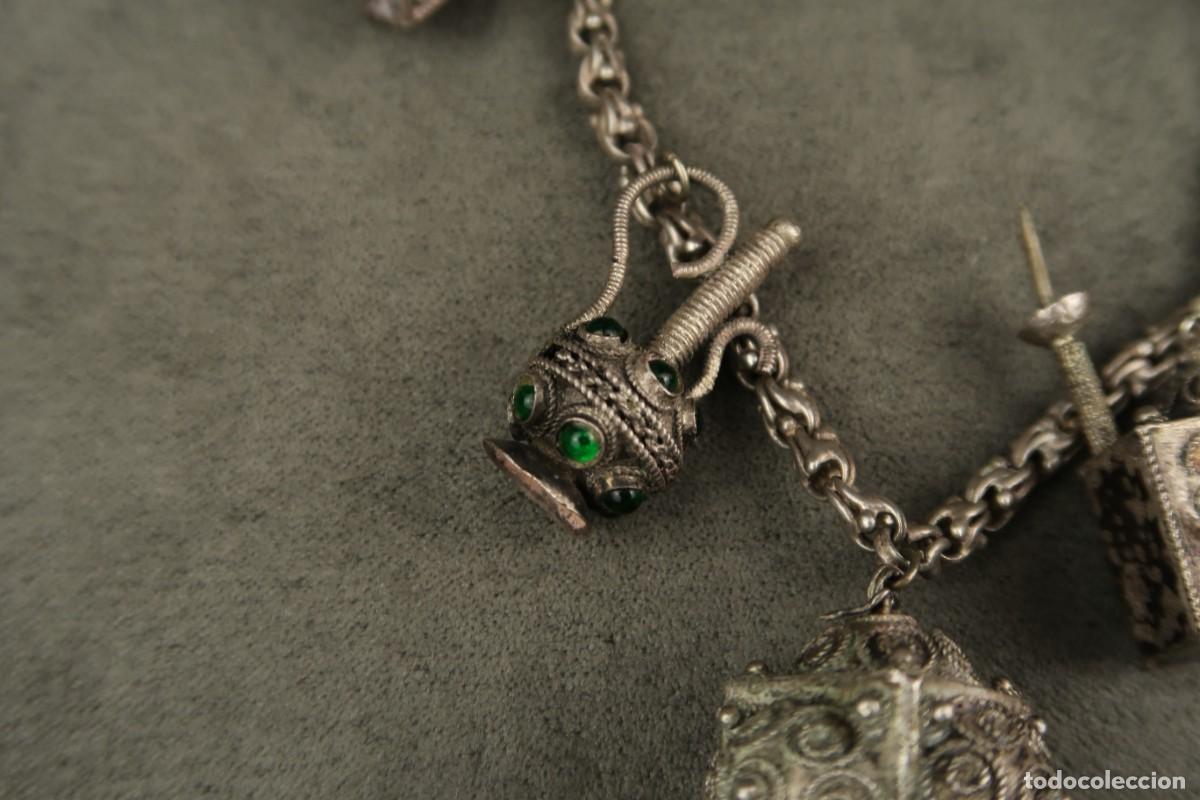 Joyeria: Antigua Pulsera de Plata Persa - Foto 6