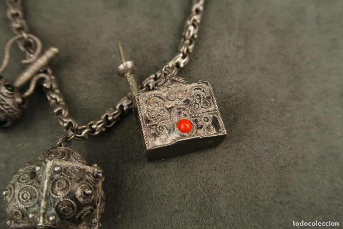 Joyeria: Antigua Pulsera de Plata Persa - Foto 7