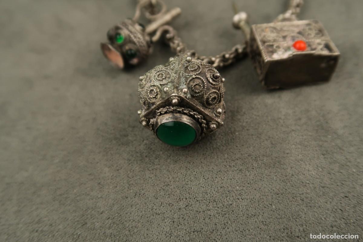 Joyeria: Antigua Pulsera de Plata Persa - Foto 9