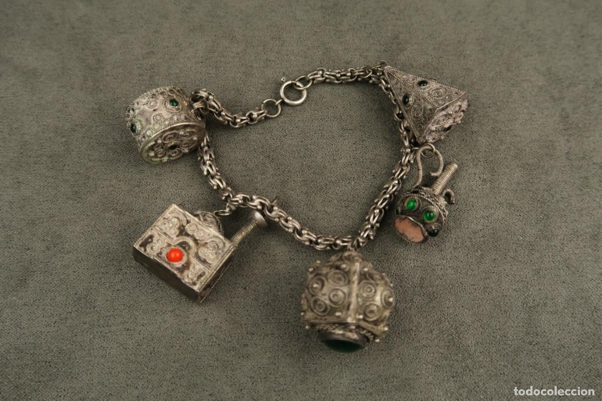 Joyeria: Antigua Pulsera de Plata Persa - Foto 10