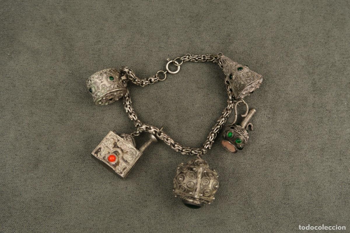 Joyeria: Antigua Pulsera de Plata Persa - Foto 16