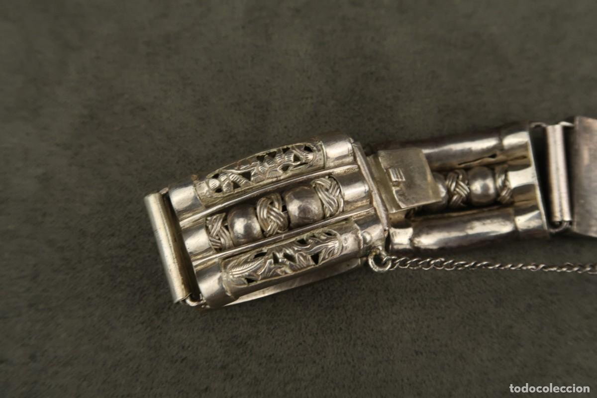 Joyeria: Antigua Pulsera China de Plata - Foto 18