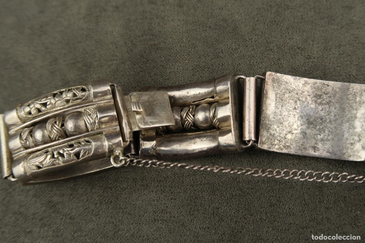 Joyeria: Antigua Pulsera China de Plata - Foto 19