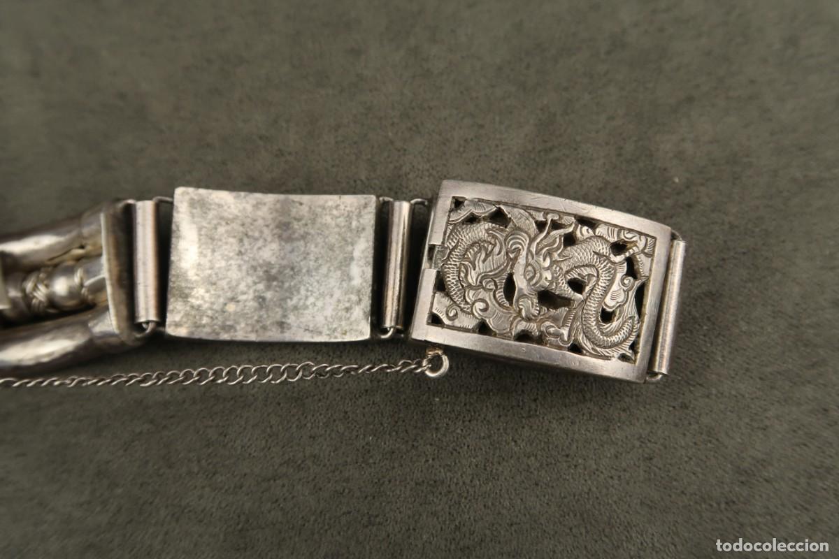 Joyeria: Antigua Pulsera China de Plata - Foto 20
