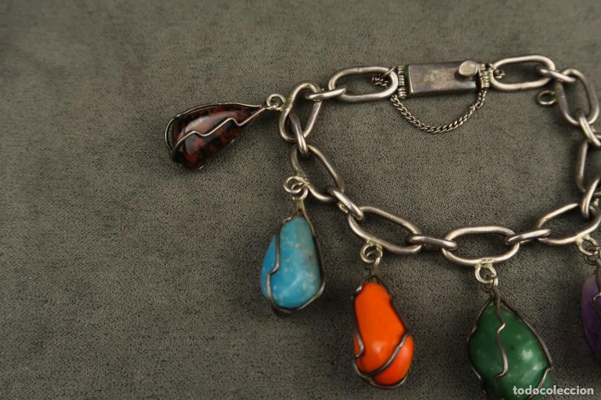 Joyeria: Antigua Pulsera Mexicana de Plata - Foto 3