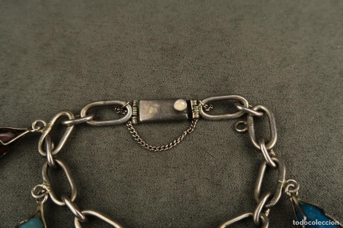 Joyeria: Antigua Pulsera Mexicana de Plata - Foto 6