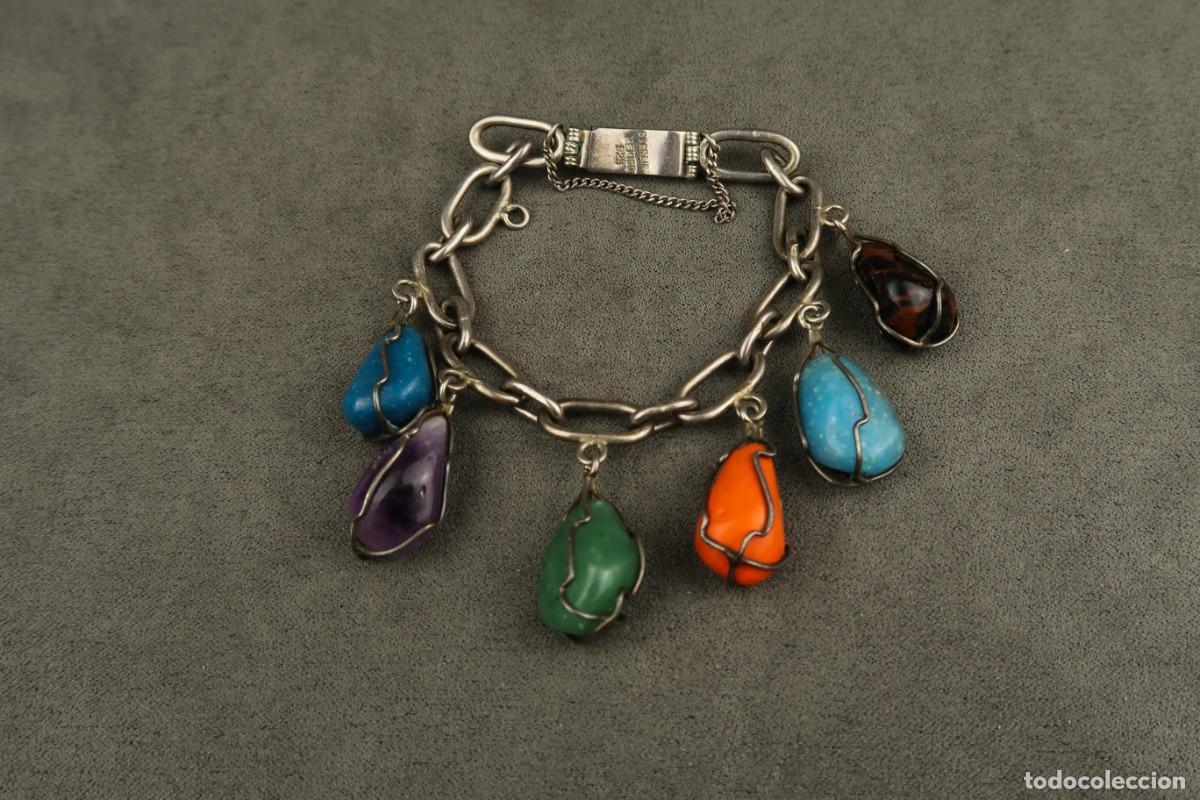 Joyeria: Antigua Pulsera Mexicana de Plata - Foto 7