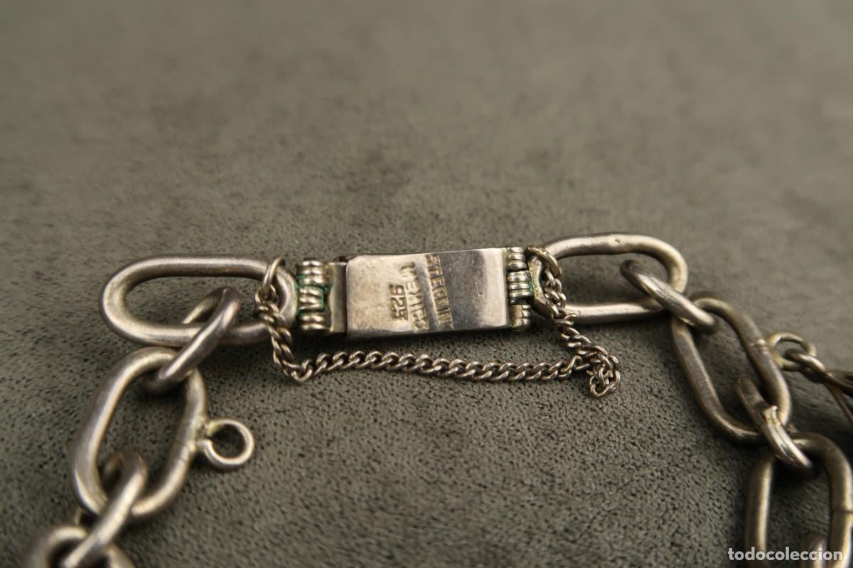 Joyeria: Antigua Pulsera Mexicana de Plata - Foto 9