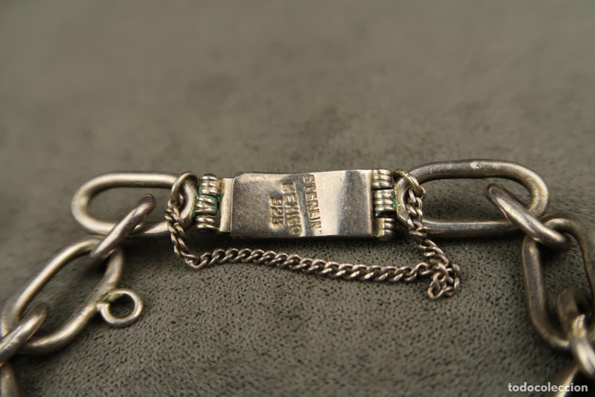 Joyeria: Antigua Pulsera Mexicana de Plata - Foto 10