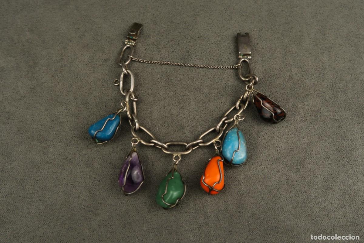 Joyeria: Antigua Pulsera Mexicana de Plata - Foto 11