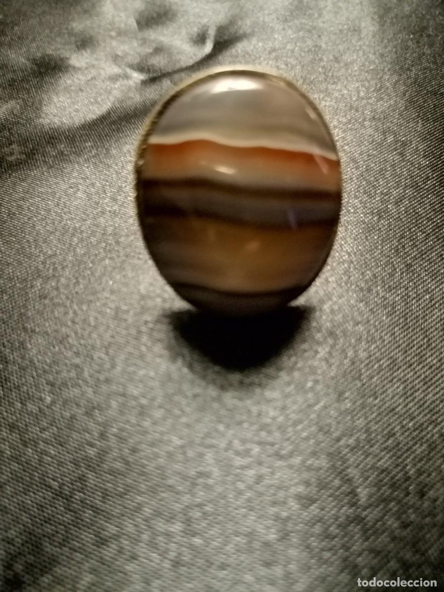 Joyeria: Anillo de plata con una preciosa Agata - Foto 1