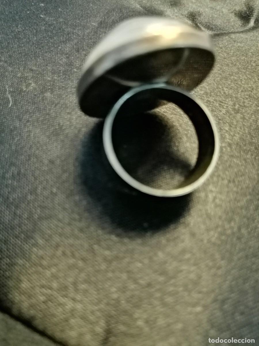 Joyeria: Anillo de plata con una preciosa Agata - Foto 6