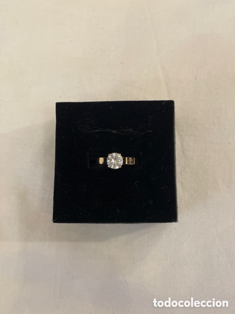 Joyeria: Anillo oro 18K con brillante - Foto 1