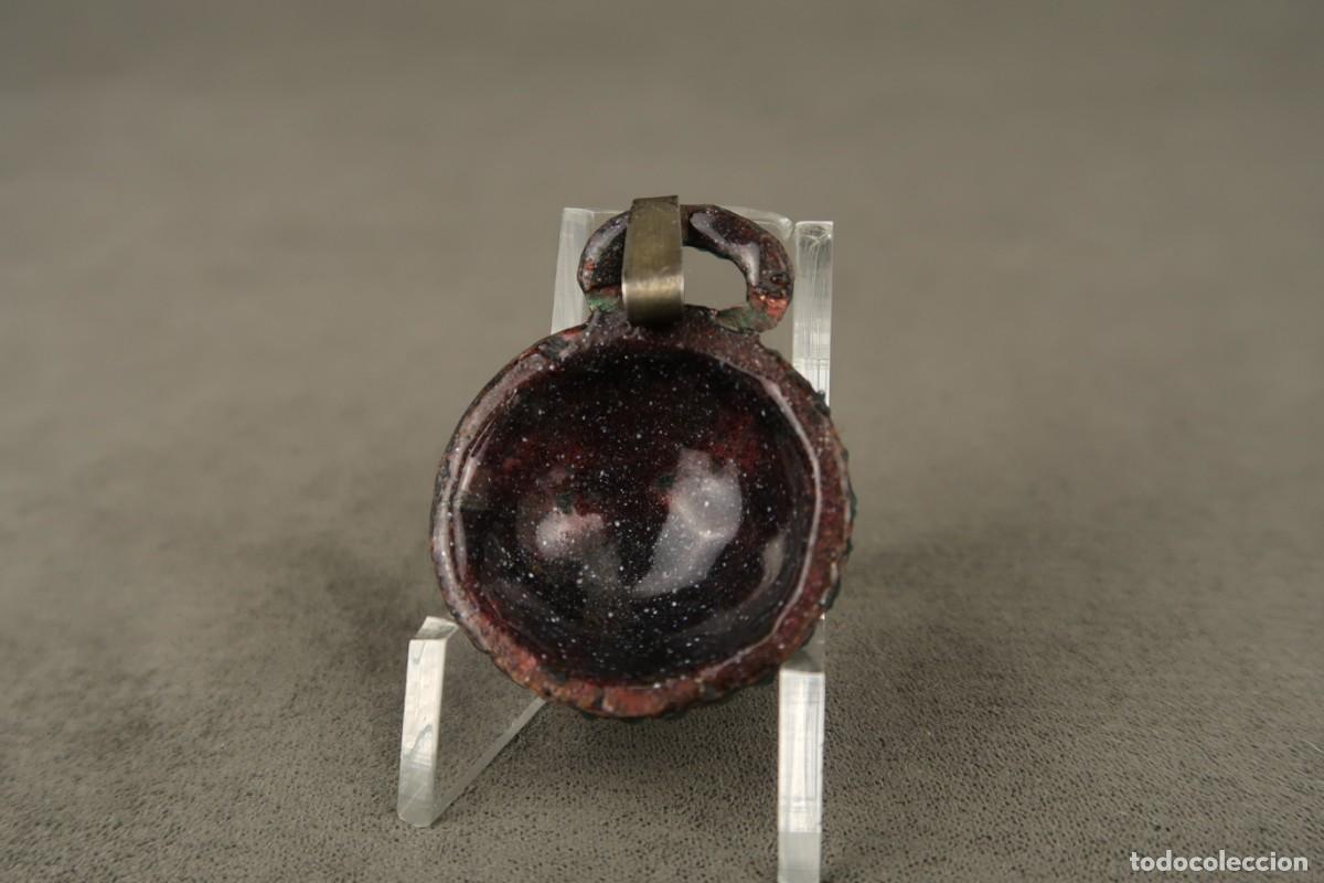 Joyeria: Antiguo Colgante Esmaltado - Foto 5