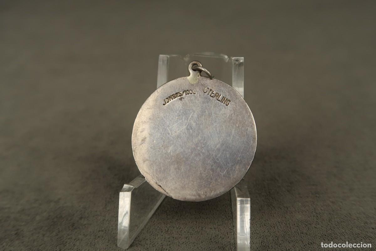 Joyeria: Antiguo Colgante Mexicano de Plata - Foto 7
