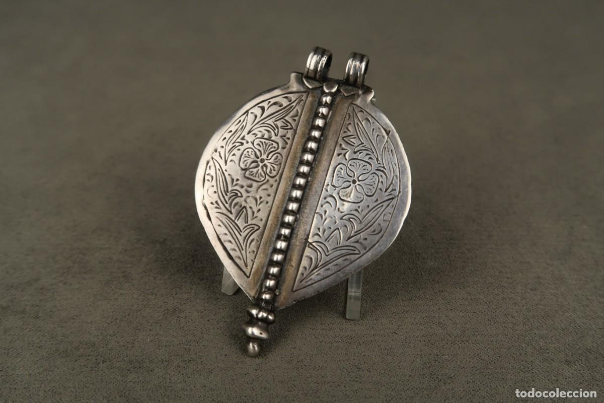 Joyeria: Antiguo Colgante Indio de Plata - Foto 8