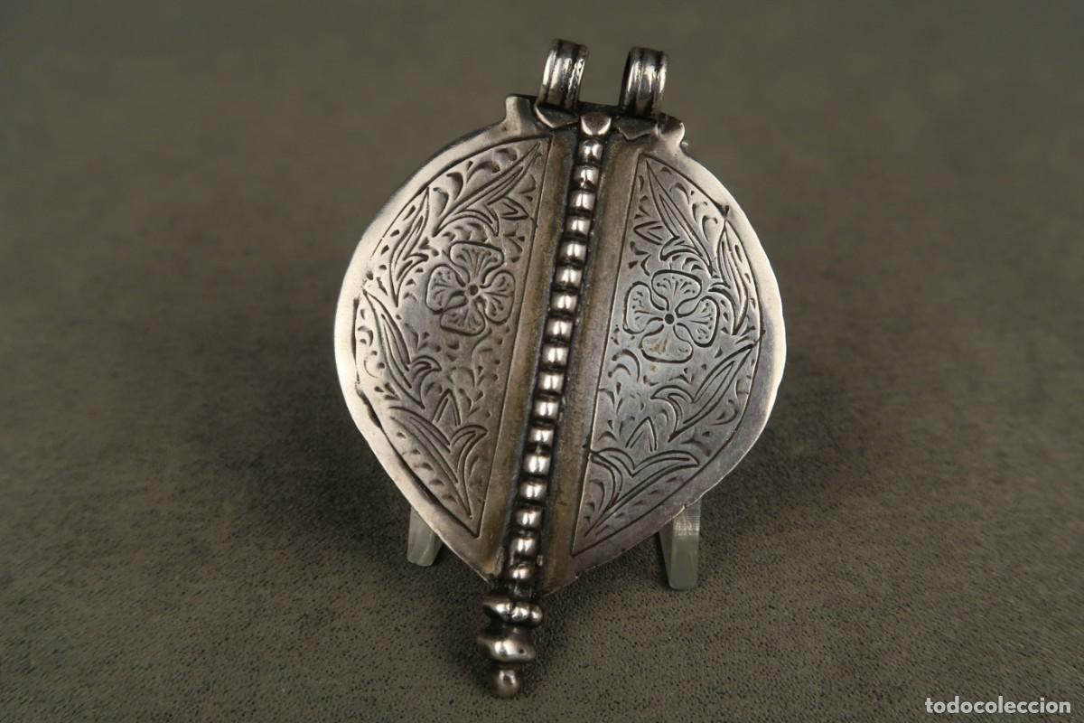 Joyeria: Antiguo Colgante Indio de Plata - Foto 9