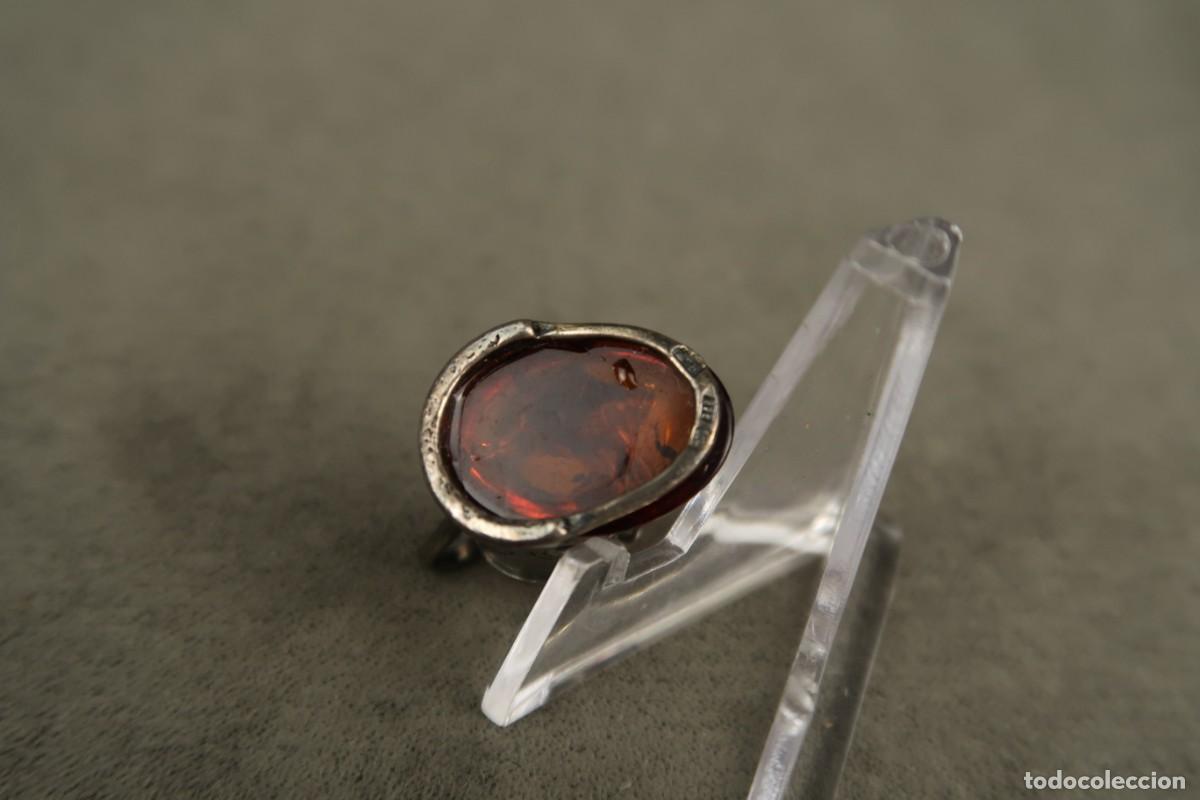 Joyeria: Antiguo Colgante de Plata y &Aacute;mbar - Foto 7
