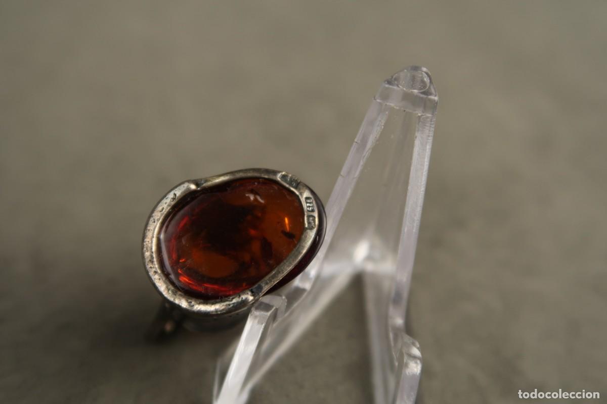 Joyeria: Antiguo Colgante de Plata y &Aacute;mbar - Foto 8