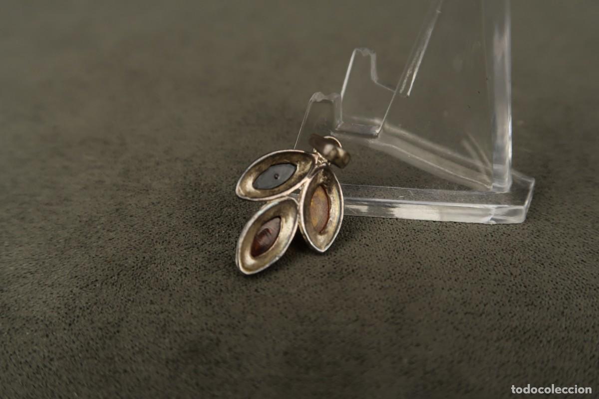 Joyeria: Antiguo Colgante de Plata y &Aacute;mbar - Foto 5