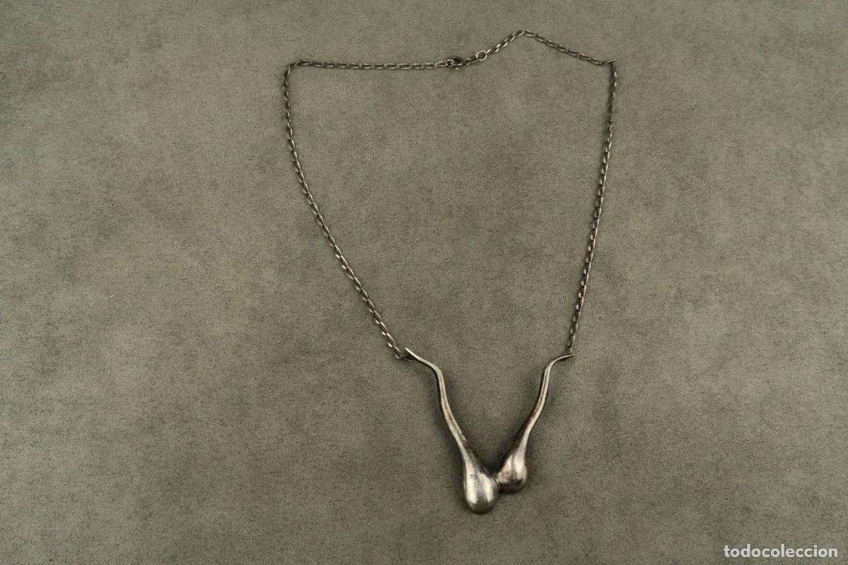 Joyeria: Antiguo Colgante de Plata - Foto 2