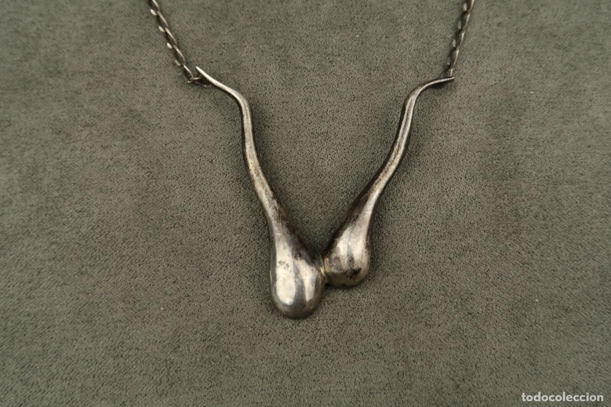 Joyeria: Antiguo Colgante de Plata - Foto 3