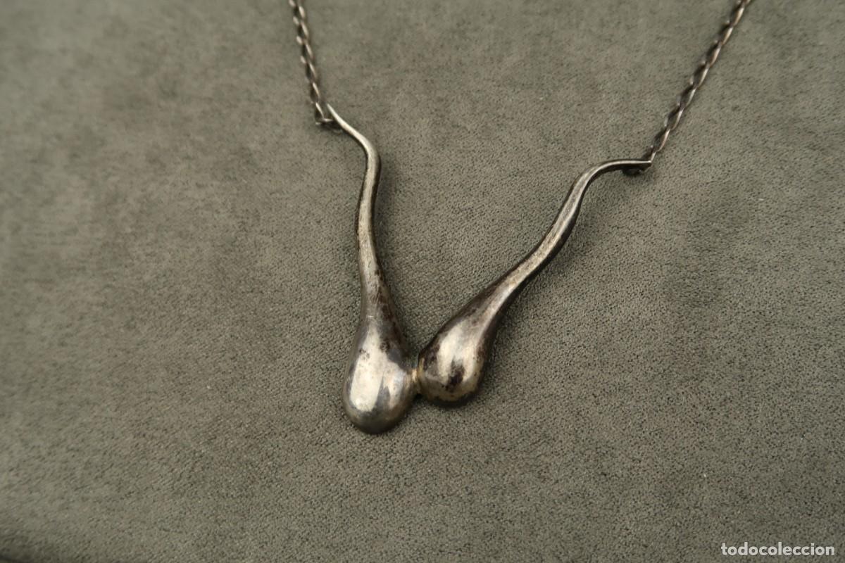 Joyeria: Antiguo Colgante de Plata - Foto 4