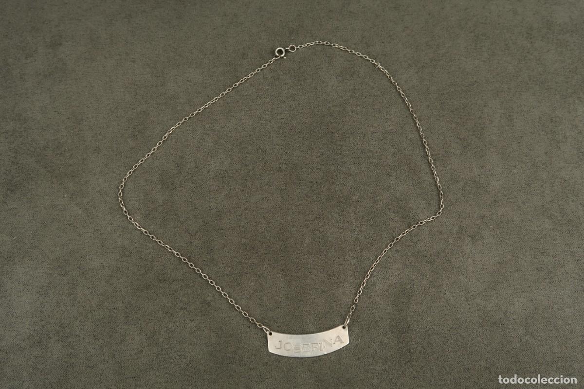 Joyeria: Antiguo Colgante de Plata - Foto 2
