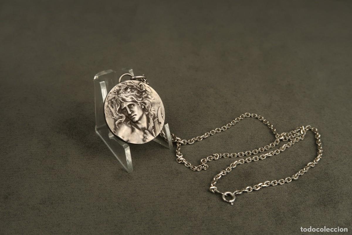 Joyeria: Antiguo Colgante de Plata - Foto 8