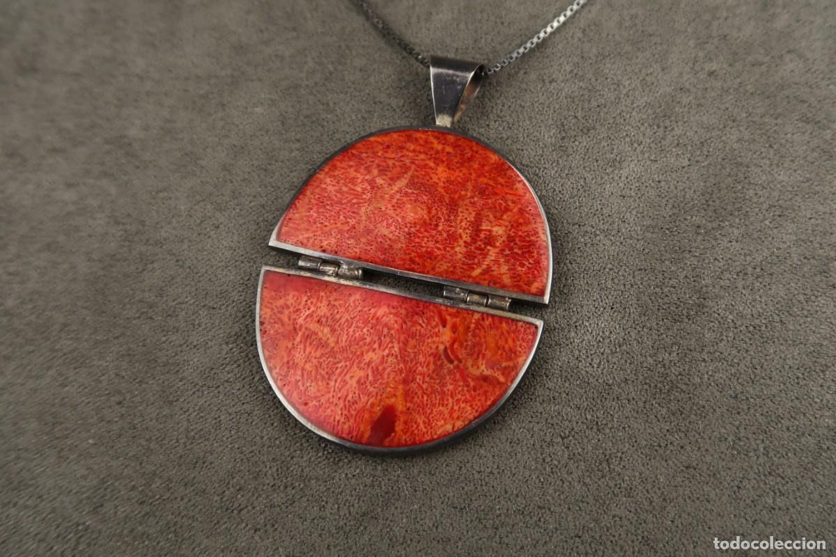 Joyeria: Antiguo Colgante de Plata - Foto 2