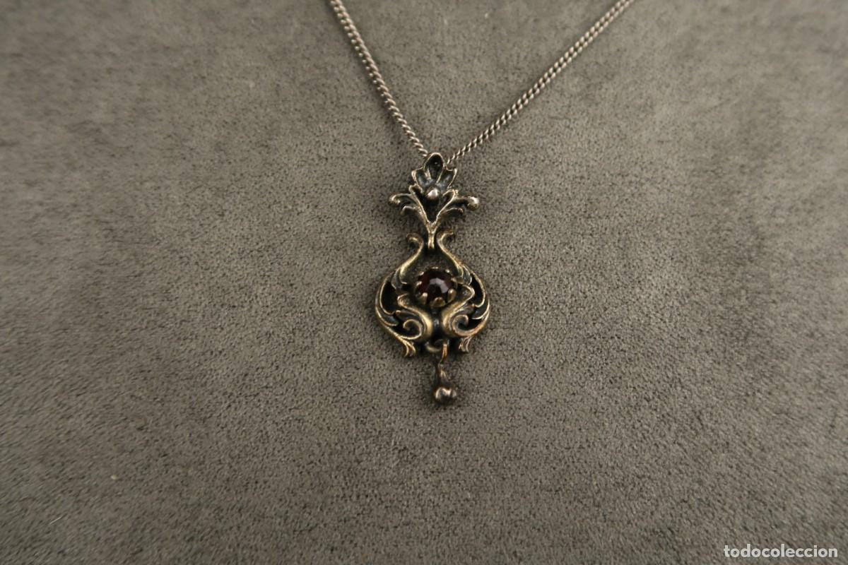 Joyeria: Antiguo Colgante de Plata - Foto 1