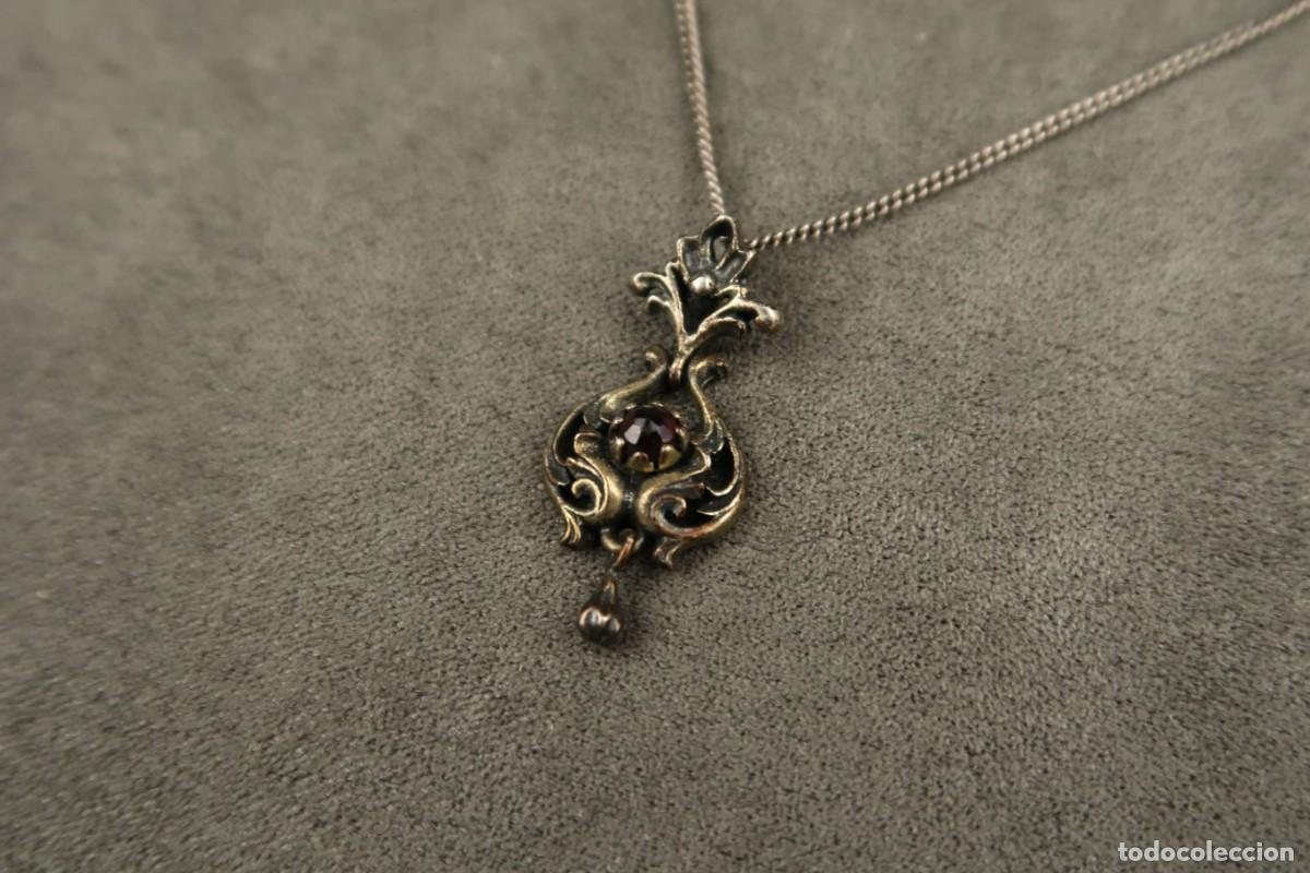 Joyeria: Antiguo Colgante de Plata - Foto 3