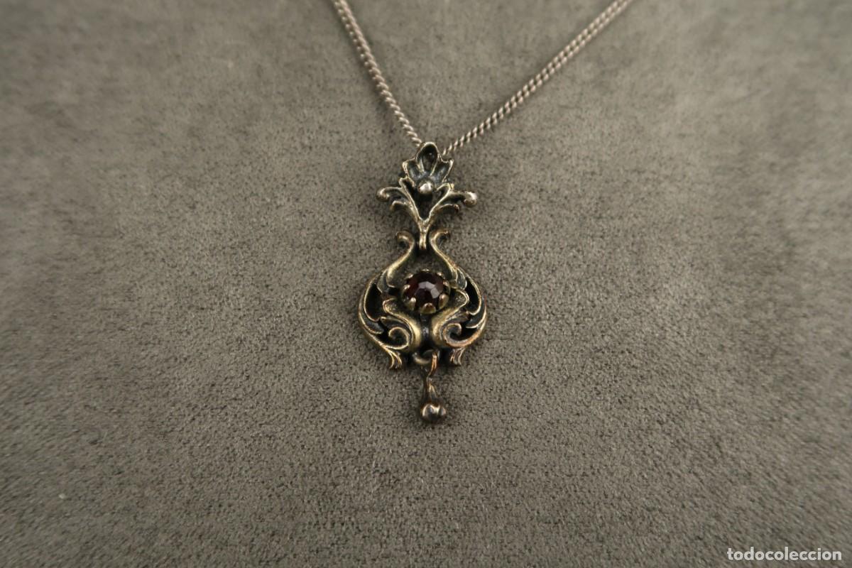 Joyeria: Antiguo Colgante de Plata - Foto 4