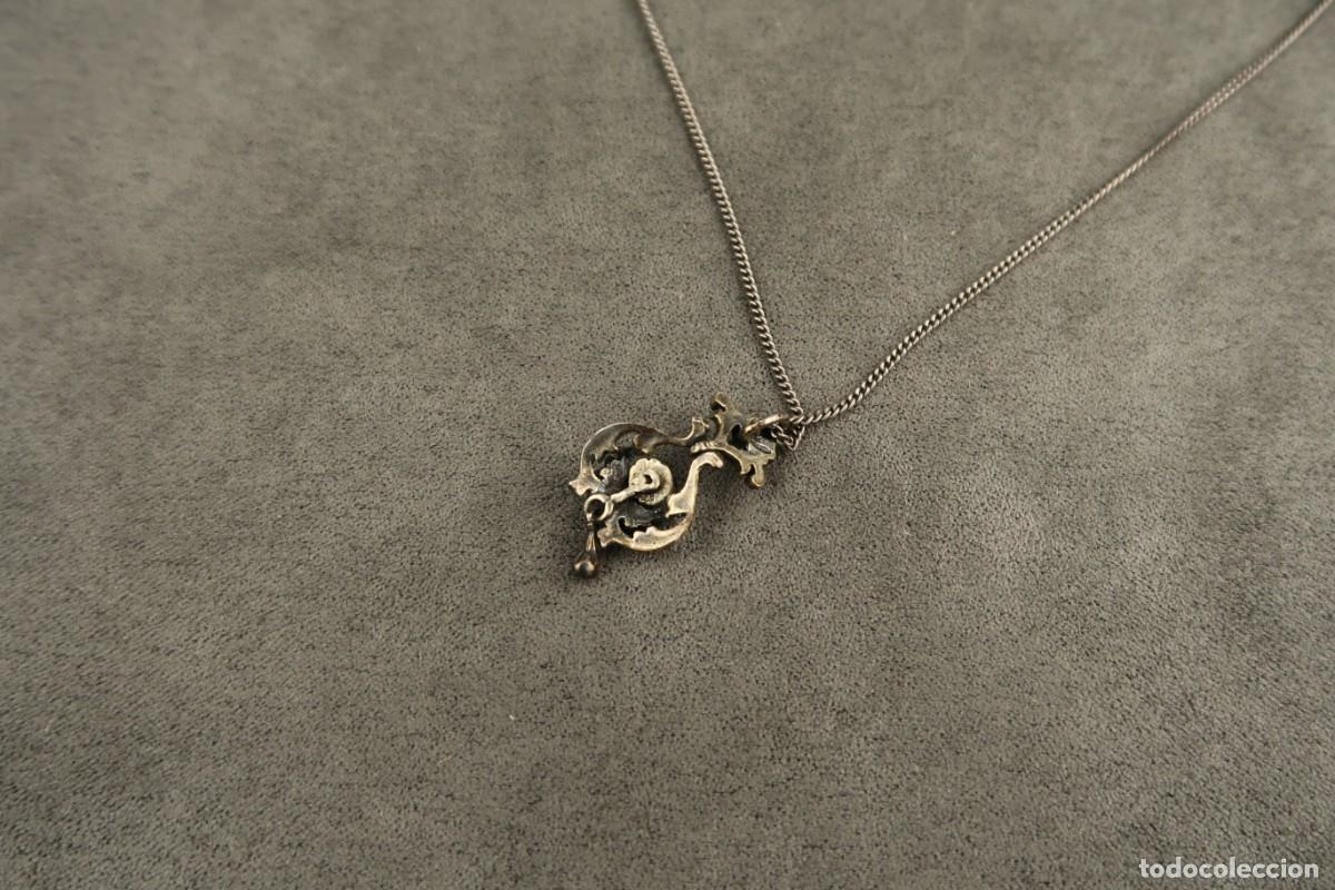 Joyeria: Antiguo Colgante de Plata - Foto 7