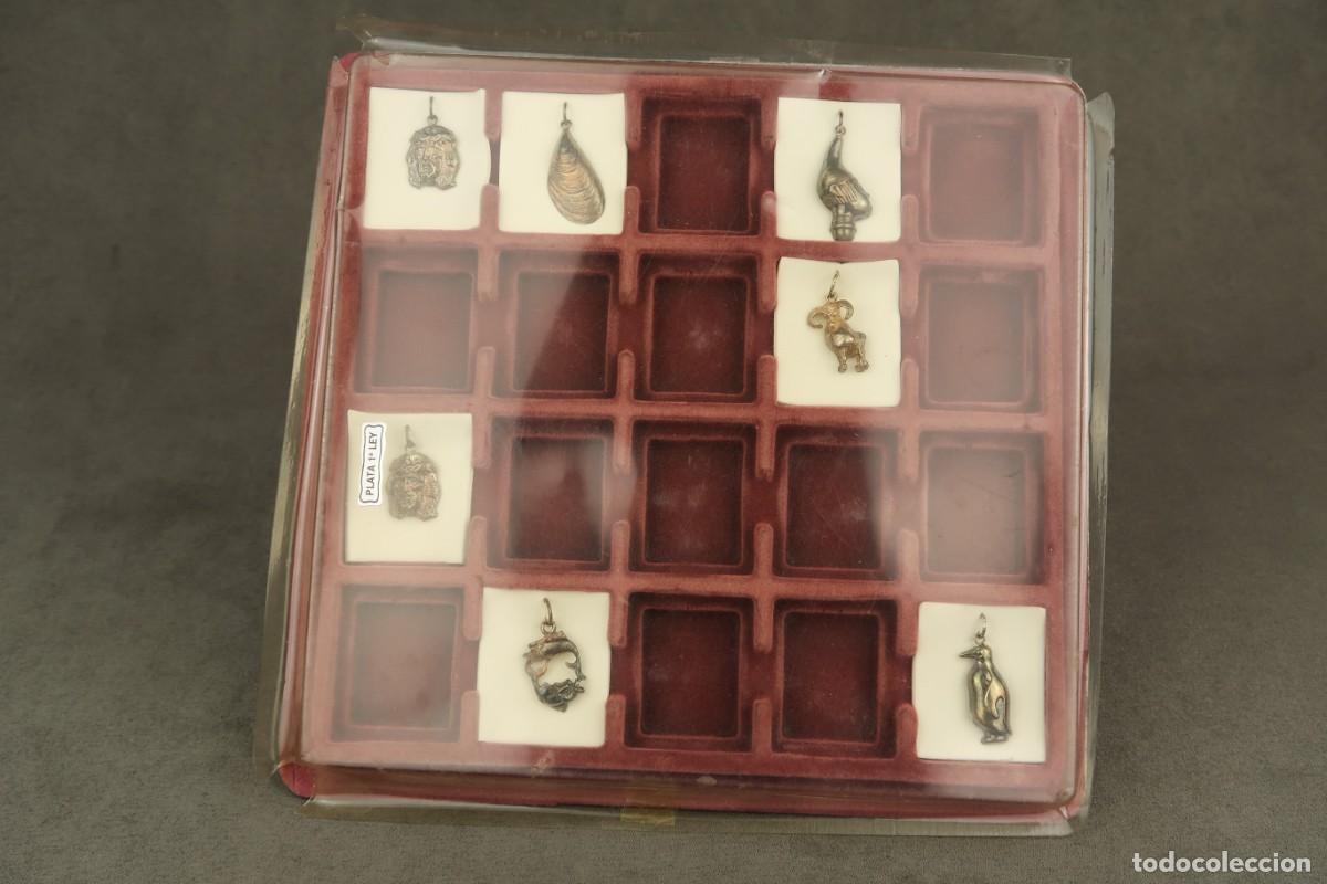 Joyeria: Antiguo Conjunto Colgantes de Plata - Foto 2