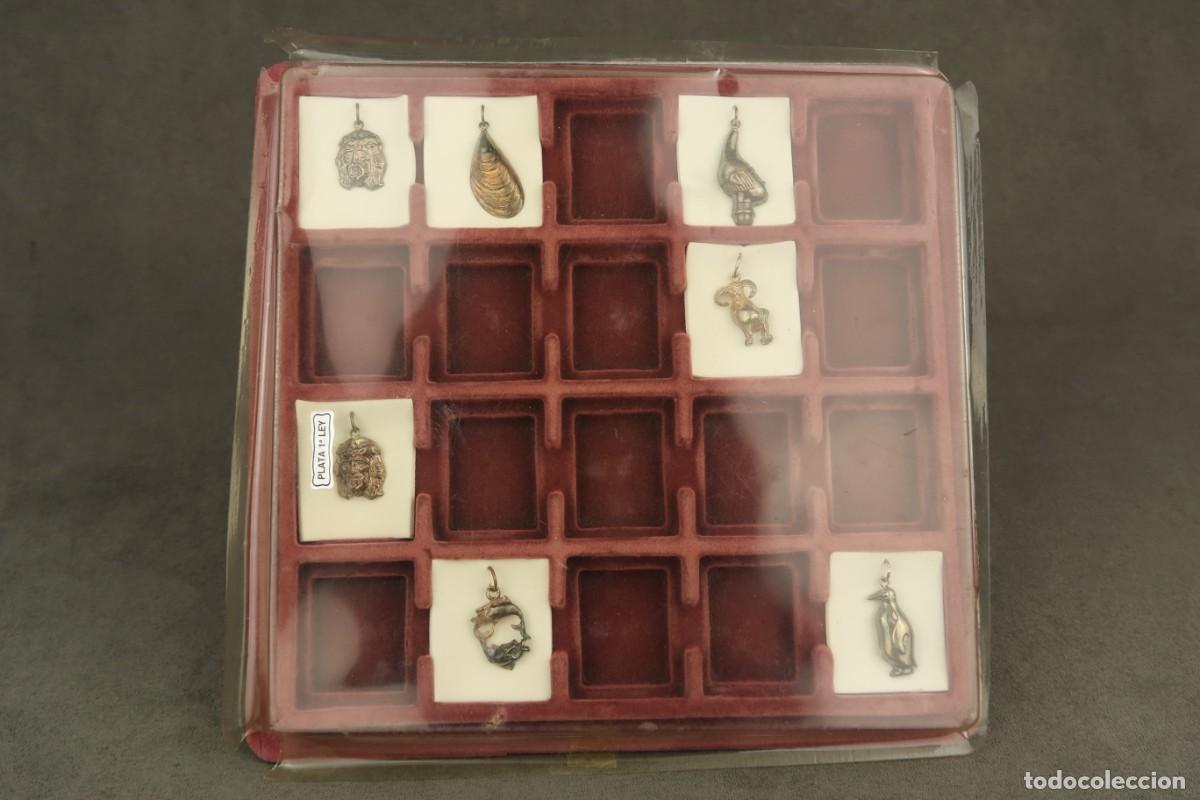 Joyeria: Antiguo Conjunto Colgantes de Plata - Foto 3