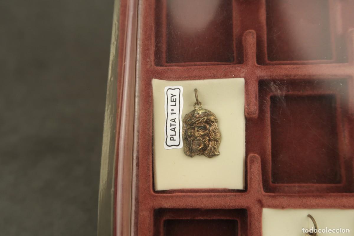 Joyeria: Antiguo Conjunto Colgantes de Plata - Foto 4