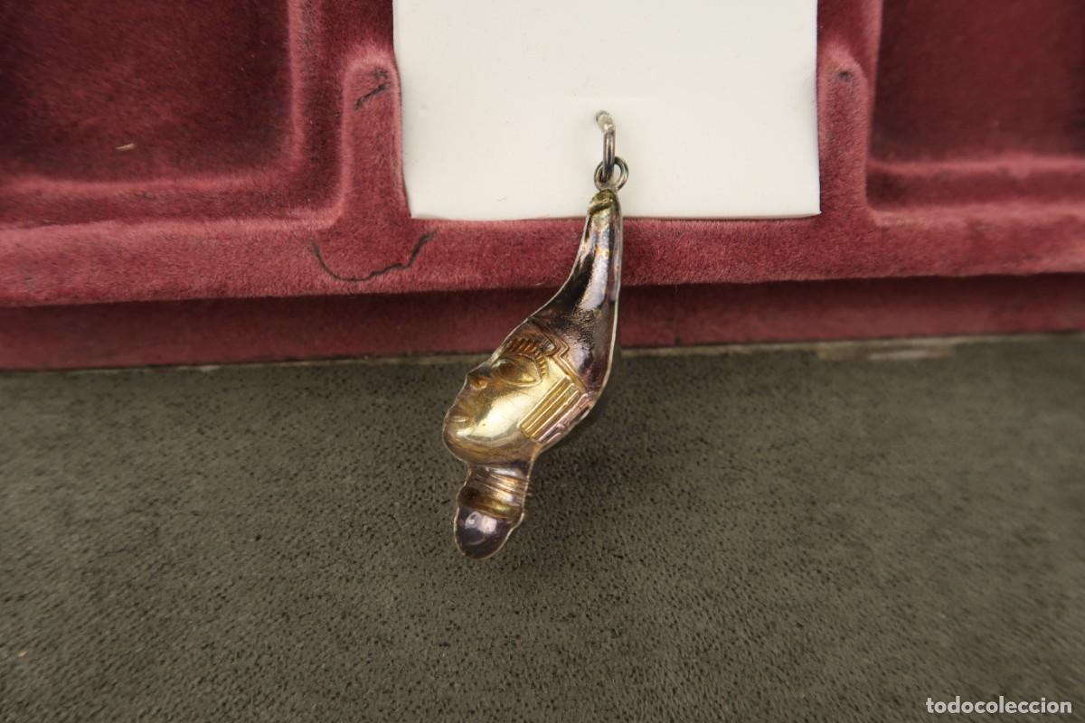 Joyeria: Antiguo Conjunto Colgantes de Plata - Foto 13