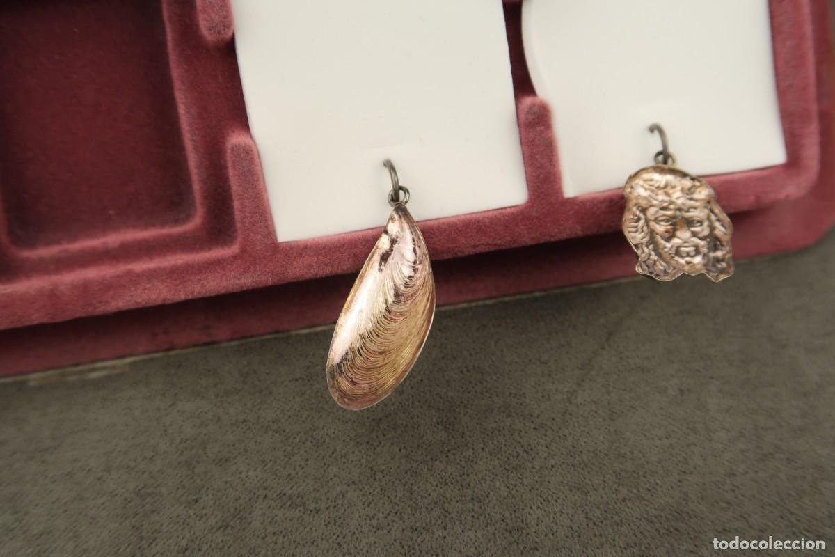 Joyeria: Antiguo Conjunto Colgantes de Plata - Foto 14