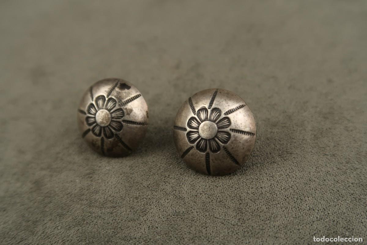 Joyeria: Antiguos Pendientes de Plata - Foto 4