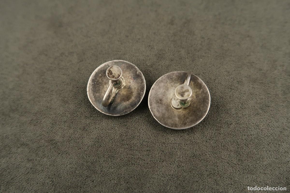 Joyeria: Antiguos Pendientes de Plata - Foto 5